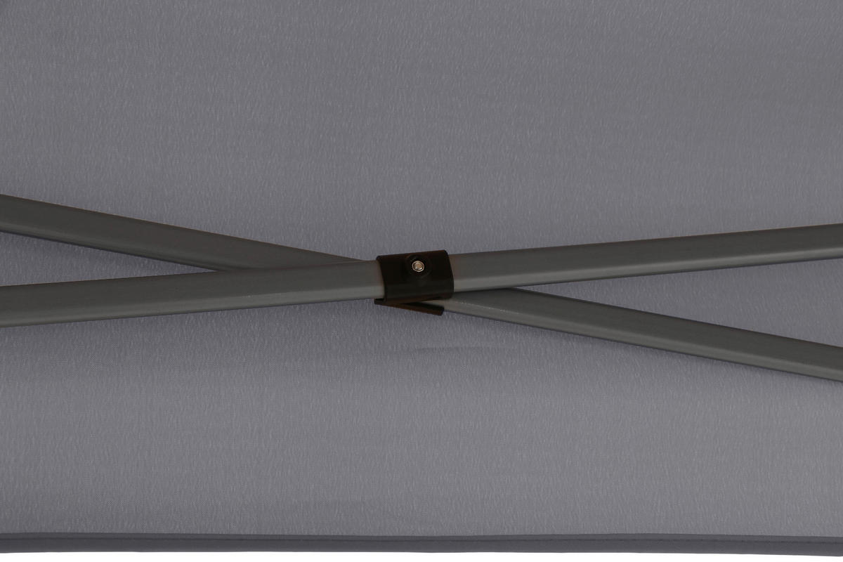 PAVILLON 450/330/300 cm   - Grau, KONVENTIONELL, Textil/Metall (450/330/300cm) - Siena Garden