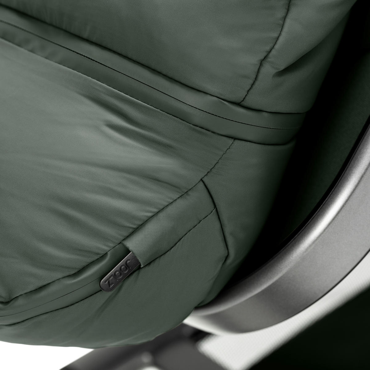 FUßSACK Thermo Fußsack  - Dunkelgrün, Basics, Textil (100/43/10cm) - Joolz