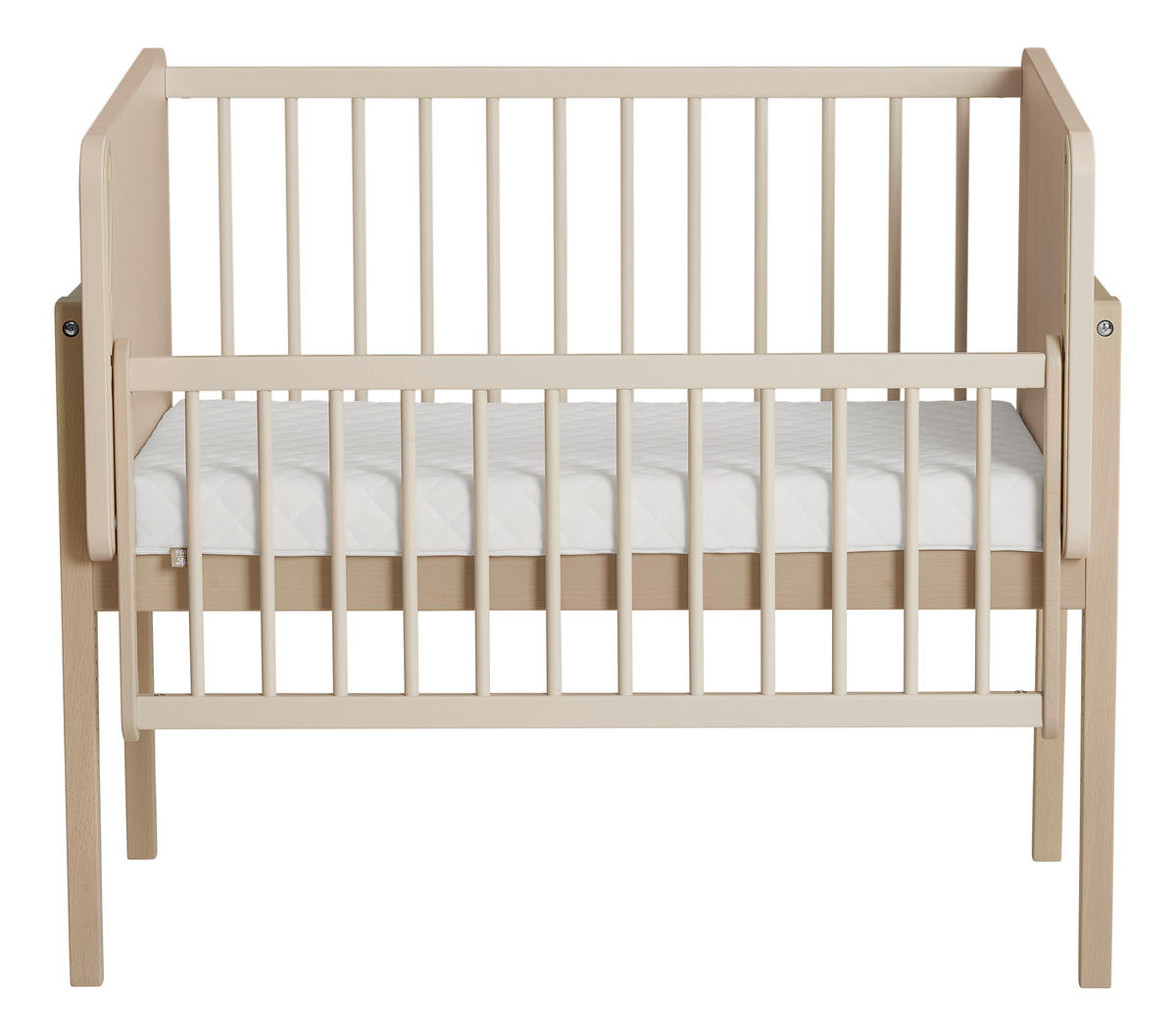 BEISTELLBETT Little Cloud 99,40/109,70/56,90 cm  - Beige, Basics, Holzwerkstoff (99,40/109,70/56,90cm) - Paidi