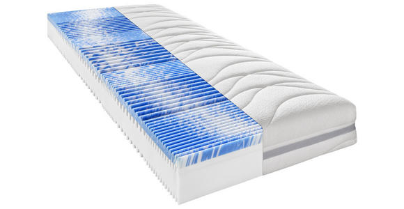 KOMFORTSCHAUMMATRATZE 180/200 cm  - Weiß, KONVENTIONELL, Textil (180/200cm) - Sleeptex