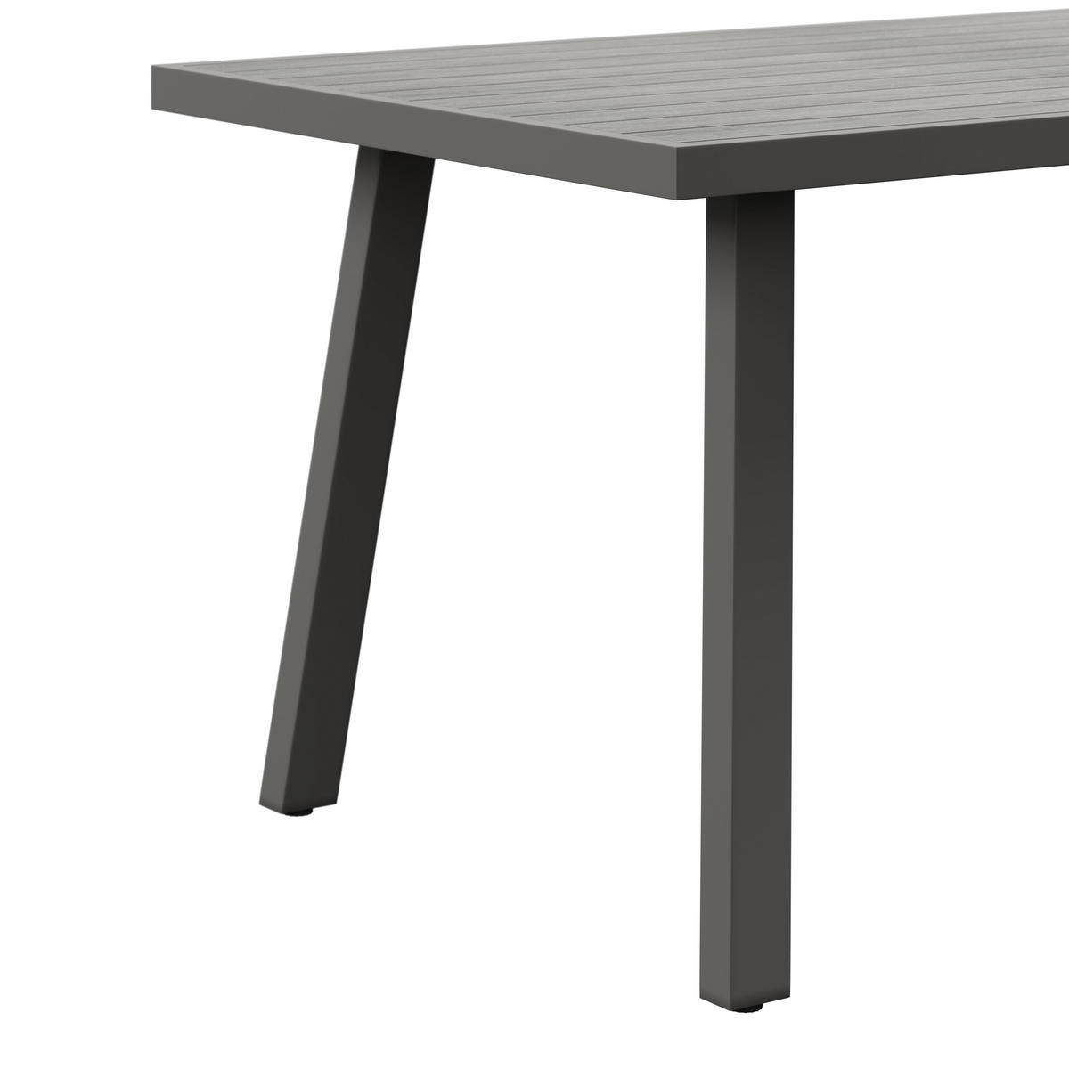 DINING-LOUNGESET  - Taupe, MODERN, Textil/Metall (179/76/75cm) - Ambia Garden