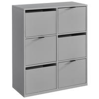 HIGHBOARD Hellgrau  78/93/35,8 cm  - Anthrazit/Hellgrau, Design, Holzwerkstoff/Kunststoff (78/93/35,8cm) - Stylife