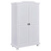 DREHTÜRENSCHRANK 104/180/56 cm 2-türig Weiß  - Weiß, LIFESTYLE (104/180/56cm) - MID.YOU