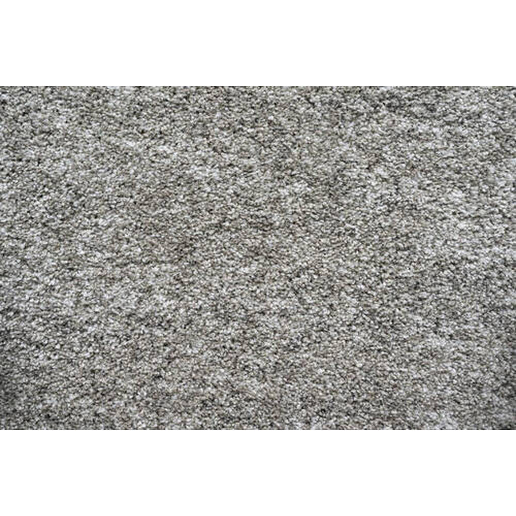 Thumbnail - Novel Webteppich Mehari, Grau, Hellgrau, Dunkelgrau, Textil, Uni, rechteckig, 120x170 cm, Oeko-Tex® Standard 100, für Fu...