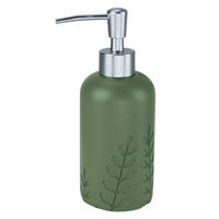 DÁVKOVAČ MYDLA zelená - zelená, Basics, prírodné materiály (8/17/8cm) - Kleine Wolke