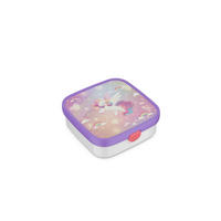 BROTZEITBOX - Multicolor/Flieder, KONVENTIONELL (18,4/18,2/6,5cm) - Mepal