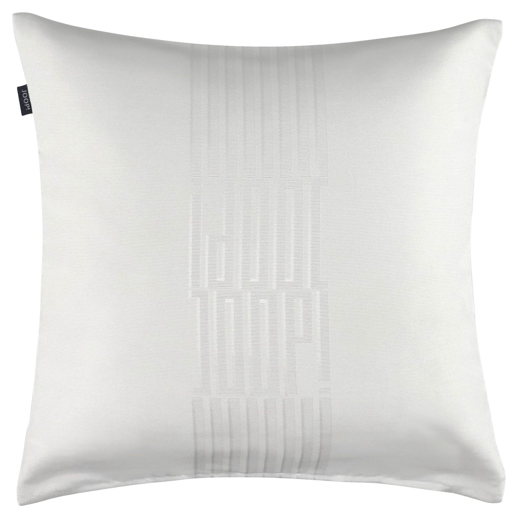 KISSENHÜLLE JOOP! Fine Bars natur 40/40 cm  - Creme/Weiß, Basics, Textil (40/40cm) - Joop!