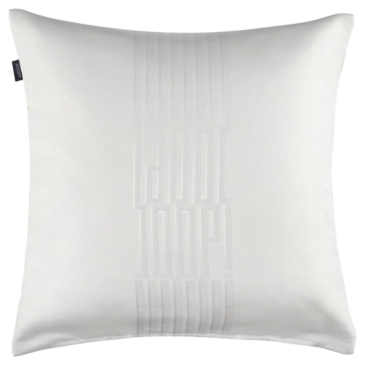 KISSENHÜLLE JOOP! Fine Bars natur 40/40 cm  - Creme/Weiß, Basics, Textil (40/40cm) - Joop!