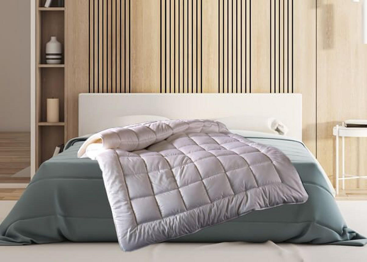 CELOGODIŠNJI JORGAN BAMBOO UNO 135/200 cm  - bela, Osnovno, tekstil (135/200cm) - Billerbeck