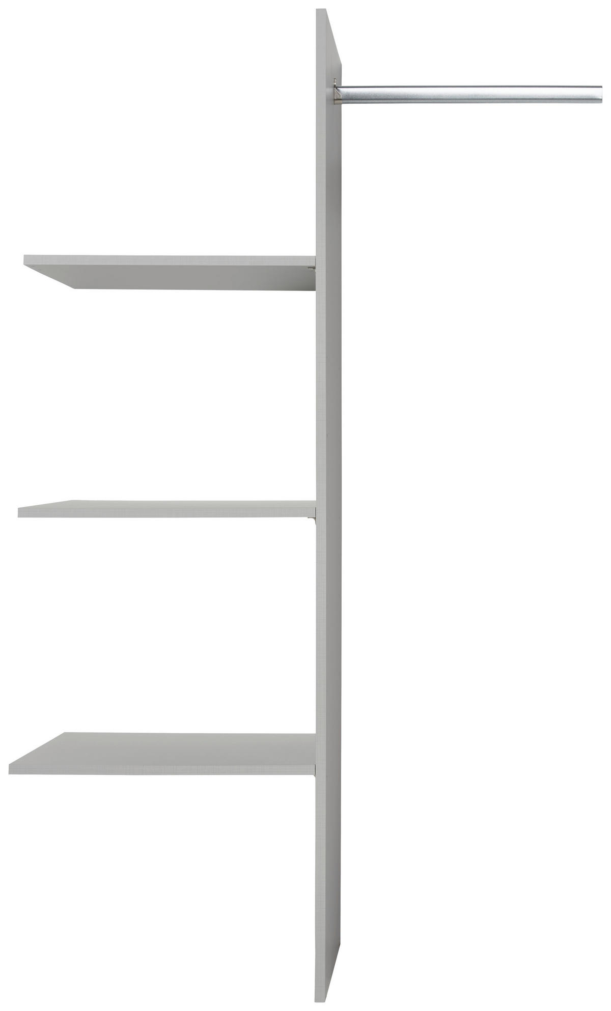 INNENEINTEILUNG  - Grau, Modern, Holzwerkstoff/Metall (87/148/50cm) - MID.YOU