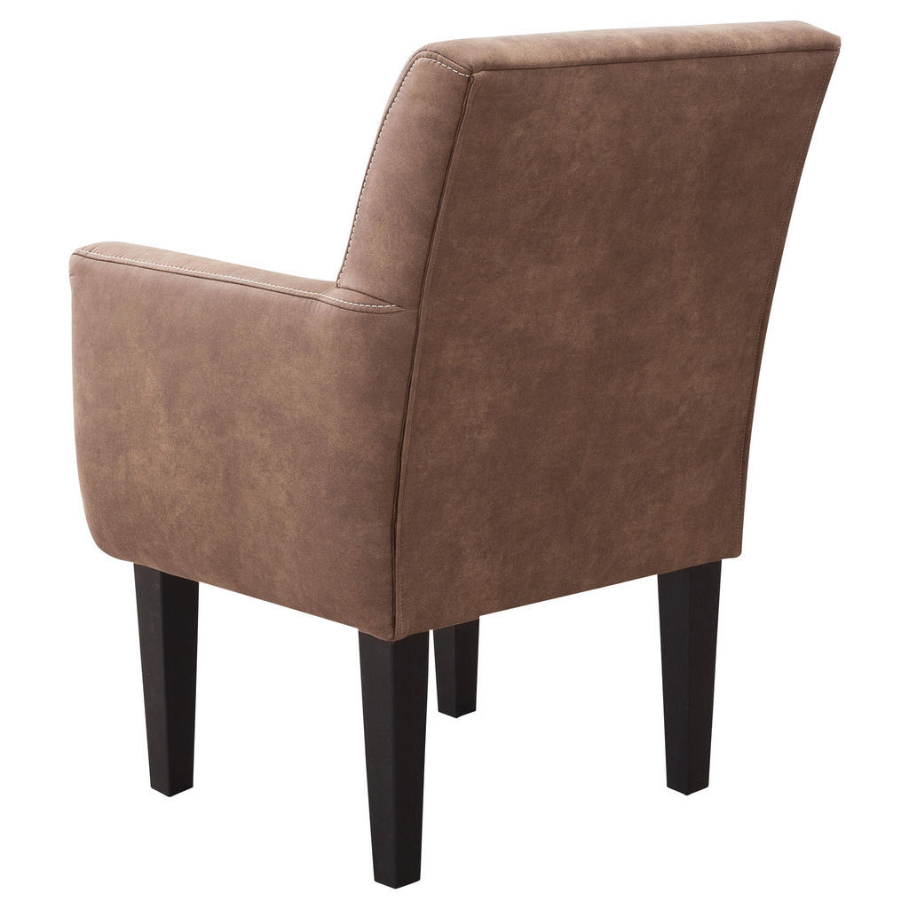 Thumbnail - Sit & More Sessel, Braun, Textil, Buche, 66x97x71 cm, Goldenes M, Oeko-Tex® Standard 100, Made in Europe, DGM-Klimapakt,...