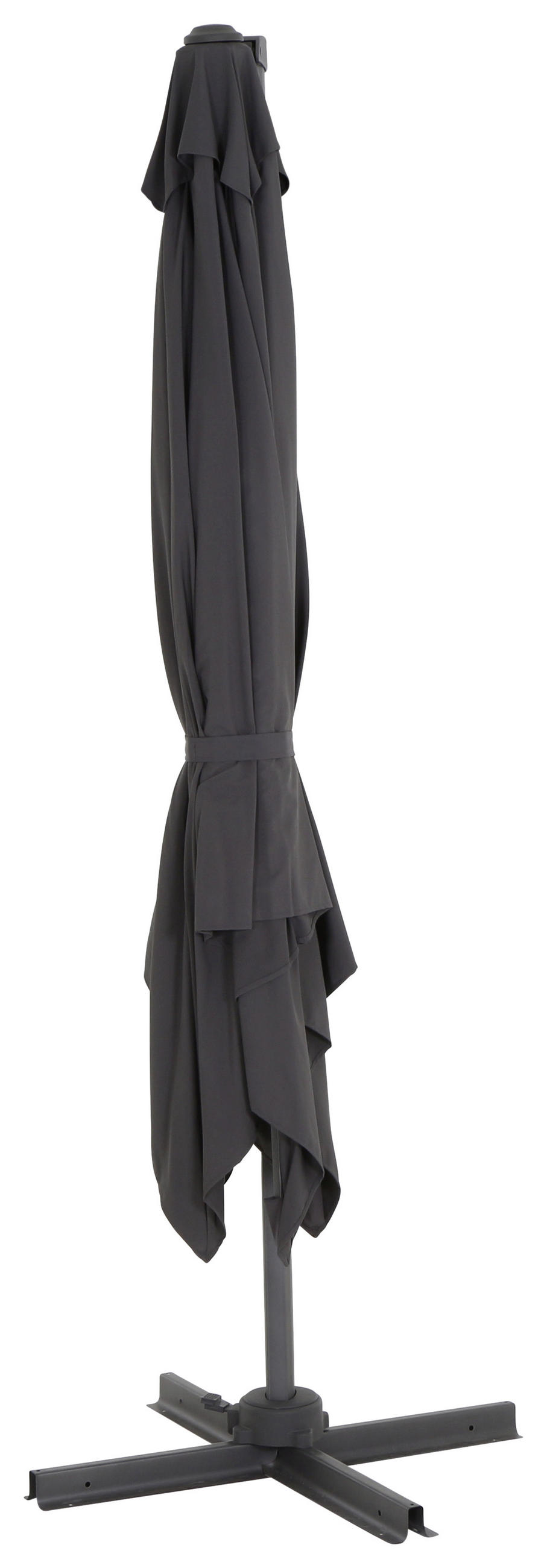 AMPELSCHIRM  300/300 cm  - Anthrazit, KONVENTIONELL, Textil/Metall (300/300cm) - Siena Garden