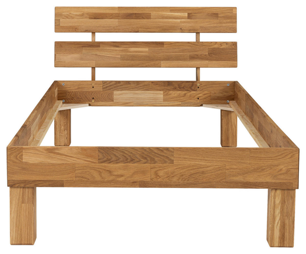 BETT 100/78 cm  in Eichefarben  - Eichefarben, MODERN, Holz (100/78cm) - MID.YOU
