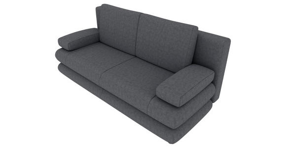 SCHLAFSOFA  in Mikrofaser Dunkelgrau  - Dunkelgrau/Schwarz, KONVENTIONELL, Kunststoff/Textil (212/93/90cm) - Carryhome