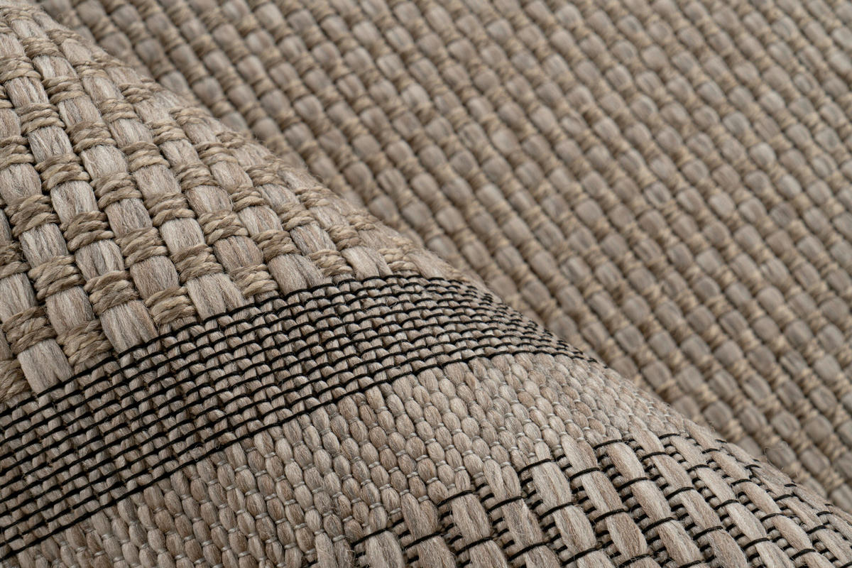 FLACHWEBETEPPICH 80/150 cm Naturfarben rechteckig  - Naturfarben, Basics, Textil (80/150cm) - Kayoom