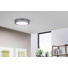 LED STROPNÍ SVÍTIDLO - bílá/barvy niklu, Konvenční, kov/umělá hmota (22,5/4cm) LED STROPNÍ SVÍTIDLO - bílá/barvy niklu, Konvenční, kov/umělá hmota (22,5/4cm)