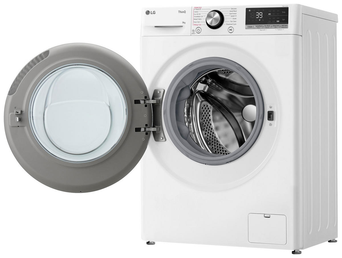 WASCHMASCHINE F2V7SLIM9   - Weiß, Basics, Glas/Kunststoff (60/85/47,5cm) - LG