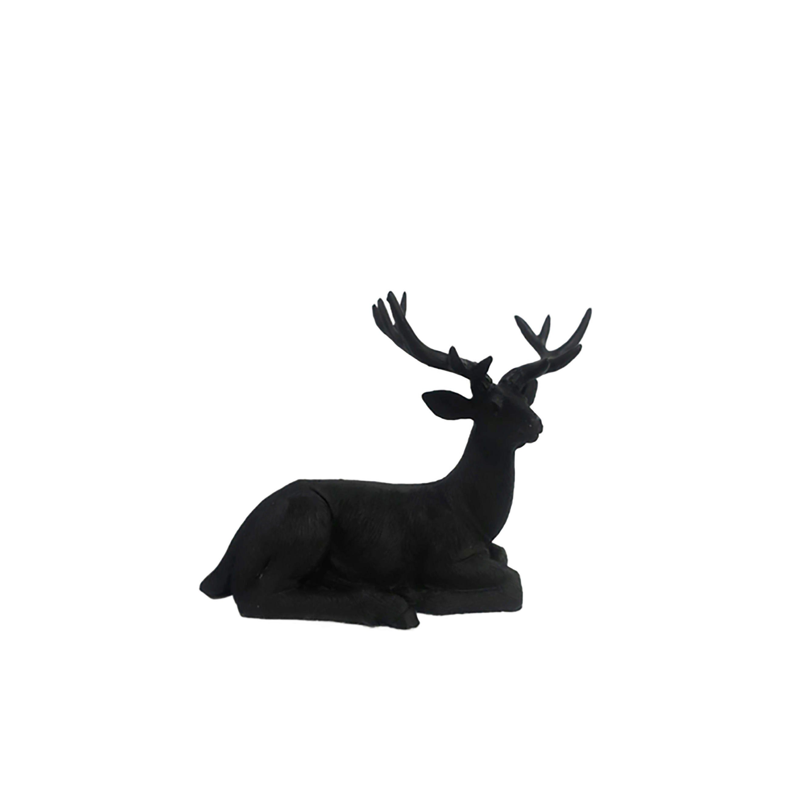 DEKORENTIER  - Schwarz, LIFESTYLE, Kunststoff (22/9/15cm) - X-Mas