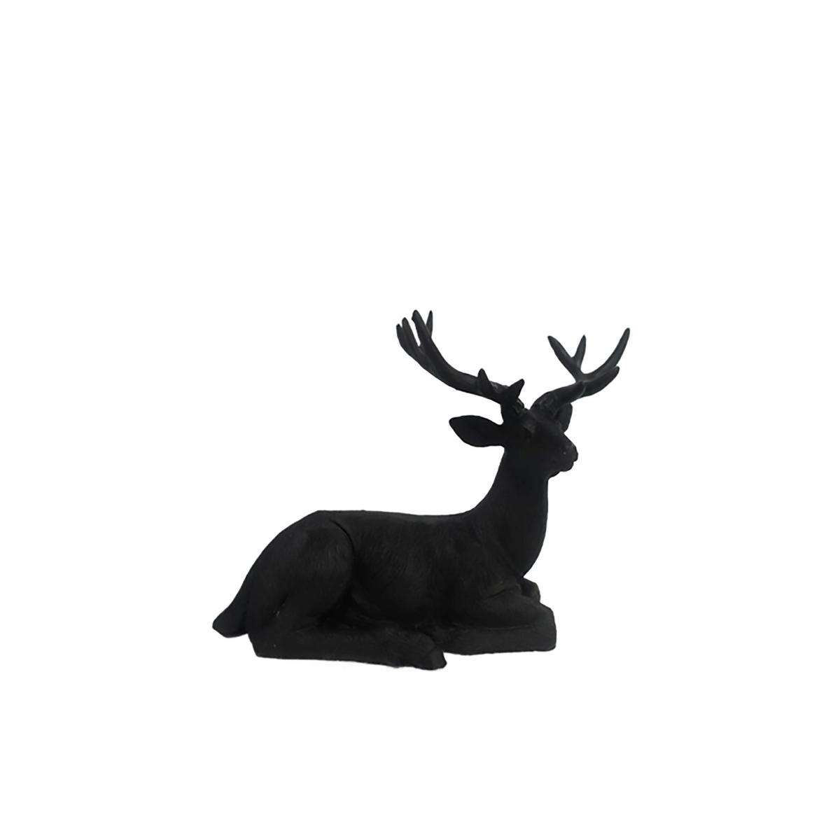 DEKORENTIER  - Schwarz, LIFESTYLE, Kunststoff (22/9/15cm) - X-Mas