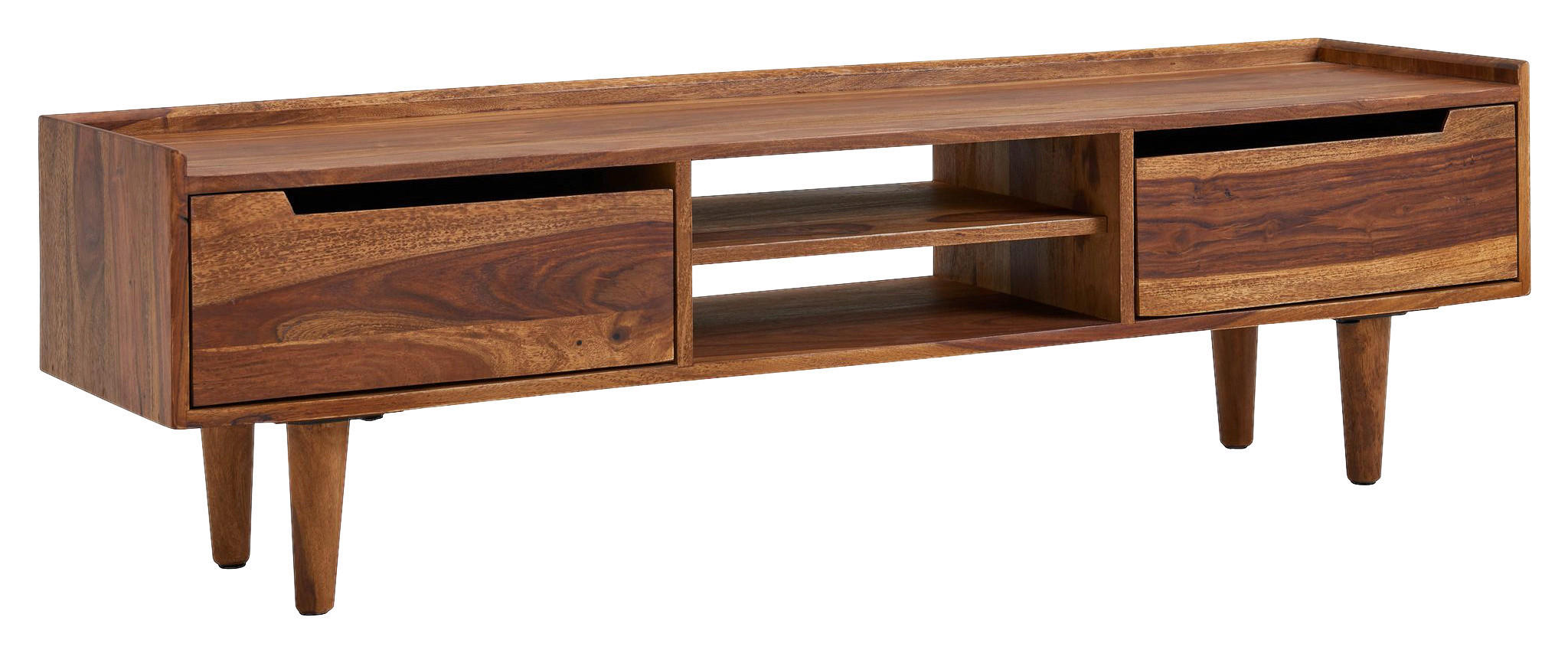 LOWBOARD  in 145/43/35 cm  - Sheeshamfarben, MODERN, Holz (145/43/35cm) - MID.YOU
