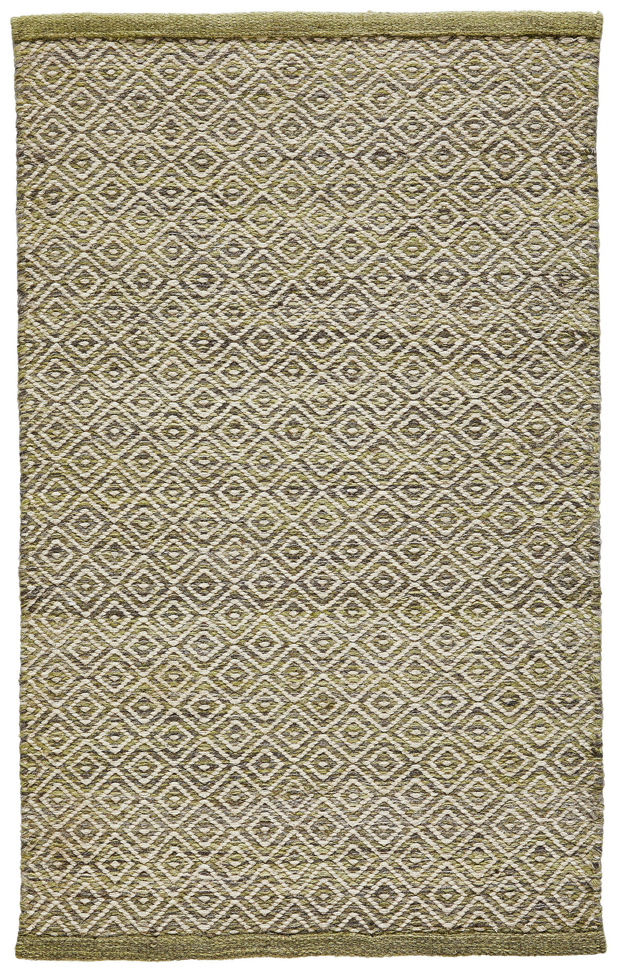 HANDWEBTEPPICH 130/190 cm Jupiter Grün  - Grün, Natur, Textil (130/190cm) - Linea Natura