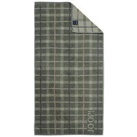 RUČNÍK, 50/100 cm, světle šedá, tmavě šedá, olivově zelená - světle šedá/tmavě šedá, Design, textil (50/100cm) - Joop!