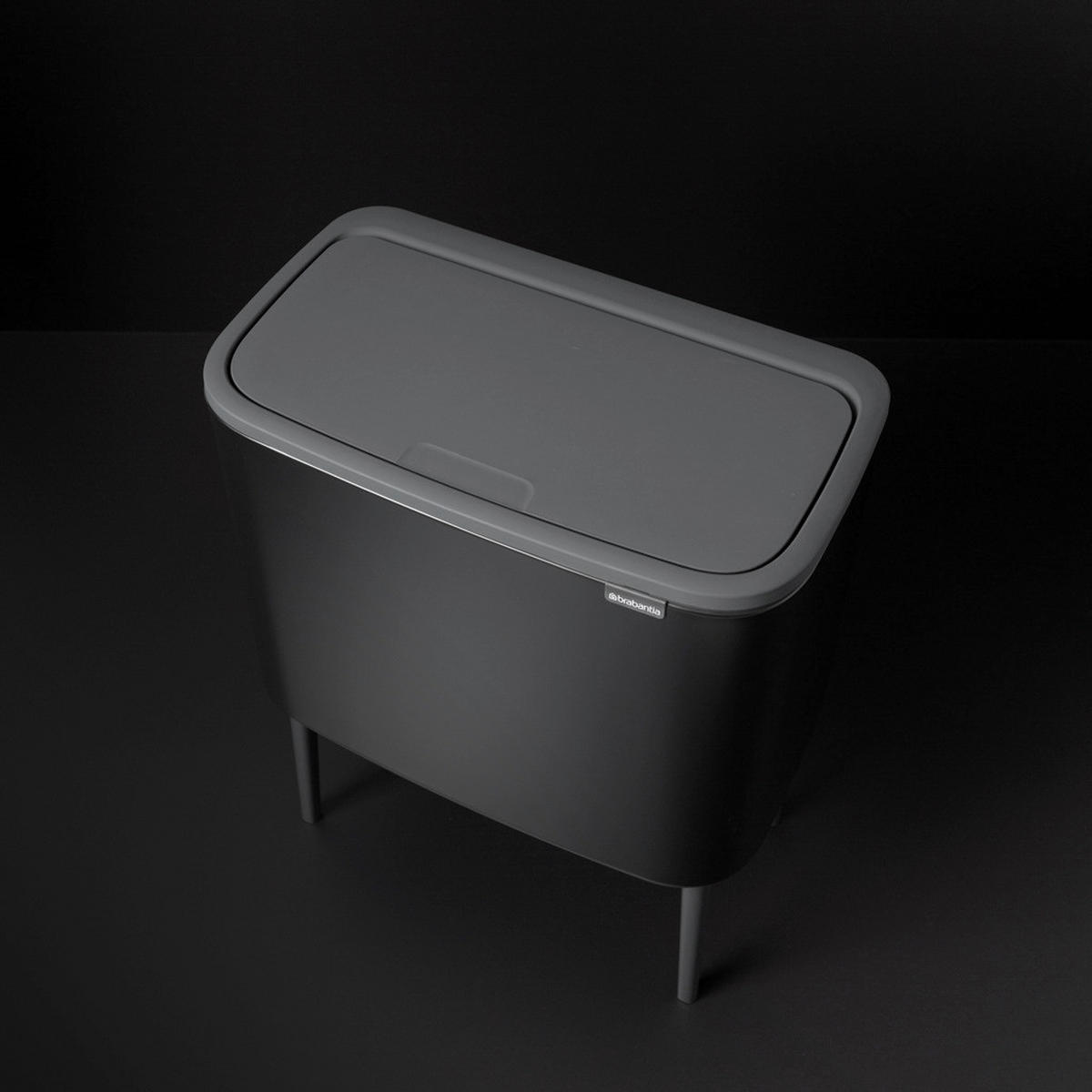 ODPADKOVÝ KOŠ  34 l - černá, Basics, kov/plast (54/68/31,5cm) - Brabantia