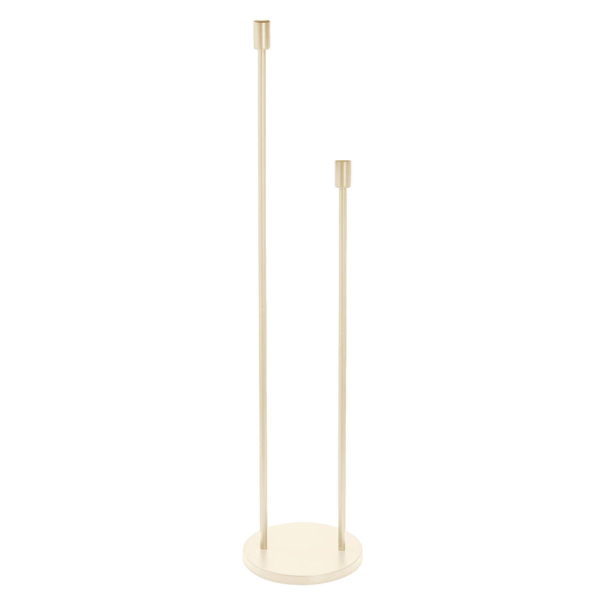 STEHLEUCHTE 32/146 cm    - Beige, Basics, Metall (32/146cm) - Osram
