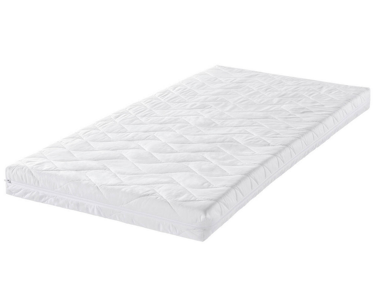 KINDERMATRATZE Babydream Duo 140/70 cm Höhe ca. 9 cm  - Weiß, Basics, Textil (140/70cm) - Zöllner