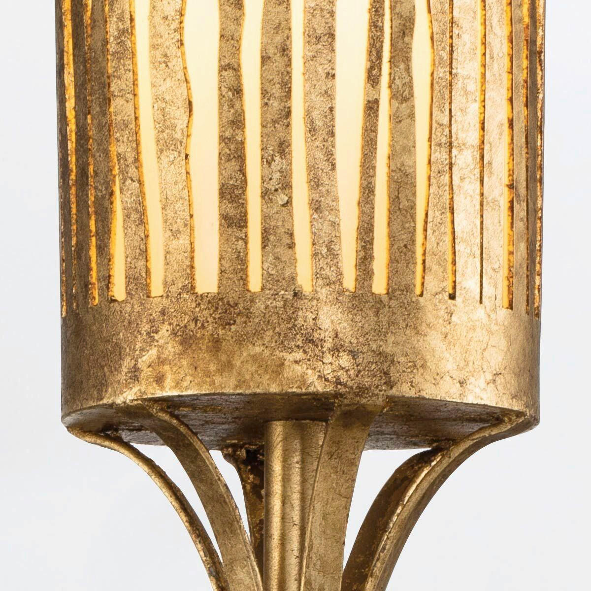WANDLEUCHTE Quintiesse 45,7/11,4/10,2 cm  - Goldfarben, KONVENTIONELL, Glas/Metall (45,7/11,4/10,2cm) - Elstead Lighting