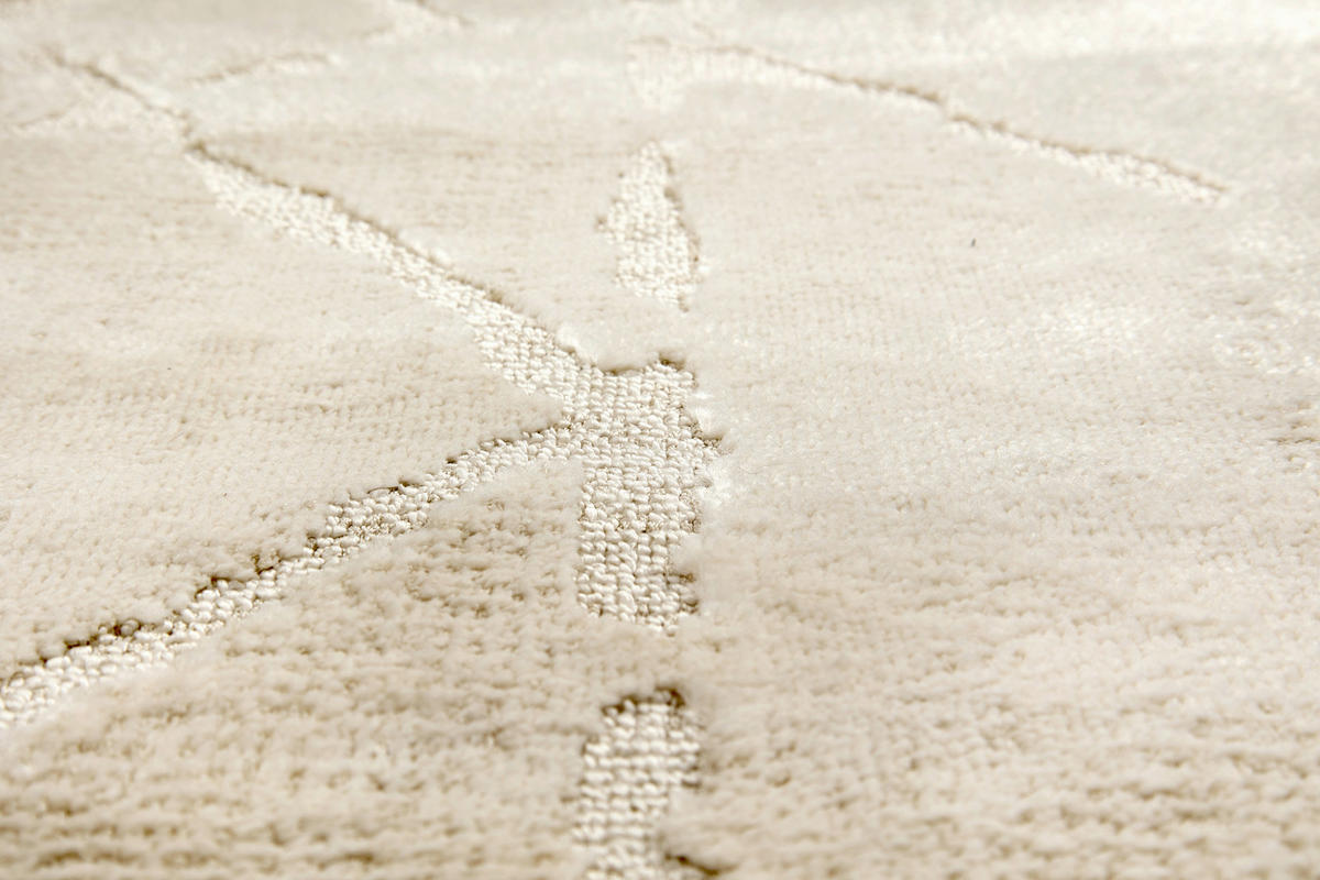 WEBTEPPICH 133/190 cm Lou Creme rechteckig  - Creme, Basics, Kunststoff/Textil (133/190cm) - Astra