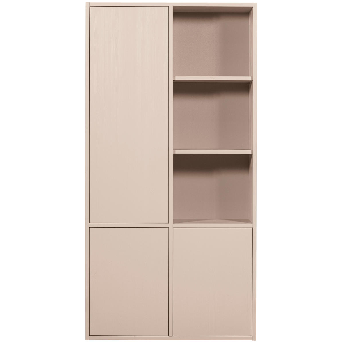 MEHRZWECKSCHRANK 100/200/40 cm  in Grauweiß  - Grauweiß, Design, Holz (100/200/40cm) - Livetastic