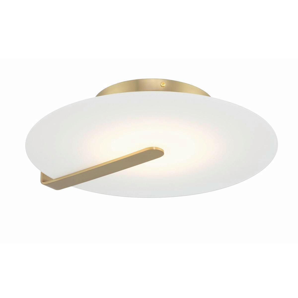 LED-WANDLEUCHTE 43,2/9,2 cm    - Schwarz, Design, Glas/Metall (43,2/9,2cm) - Elstead Lighting