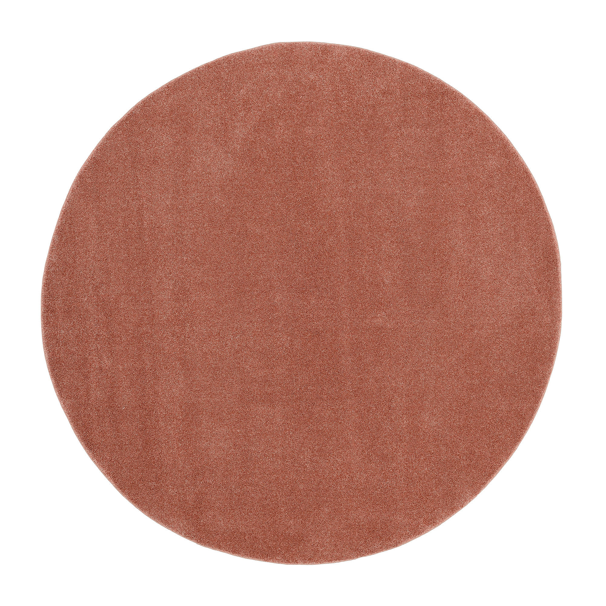 WEBTEPPICH  Wohnzimmer 120 cm Rot rund  - Rot, Basics, Textil (120cm) - Novel