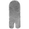 KINDERWAGENEINLAGE - Grau, Basics, Textil/Fell (30/79cm) - Jimmylee