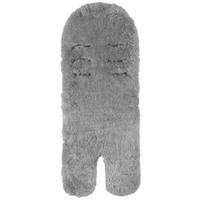 KINDERWAGENEINLAGE - Grau, Basics, Textil/Fell (30/79cm) - Jimmylee