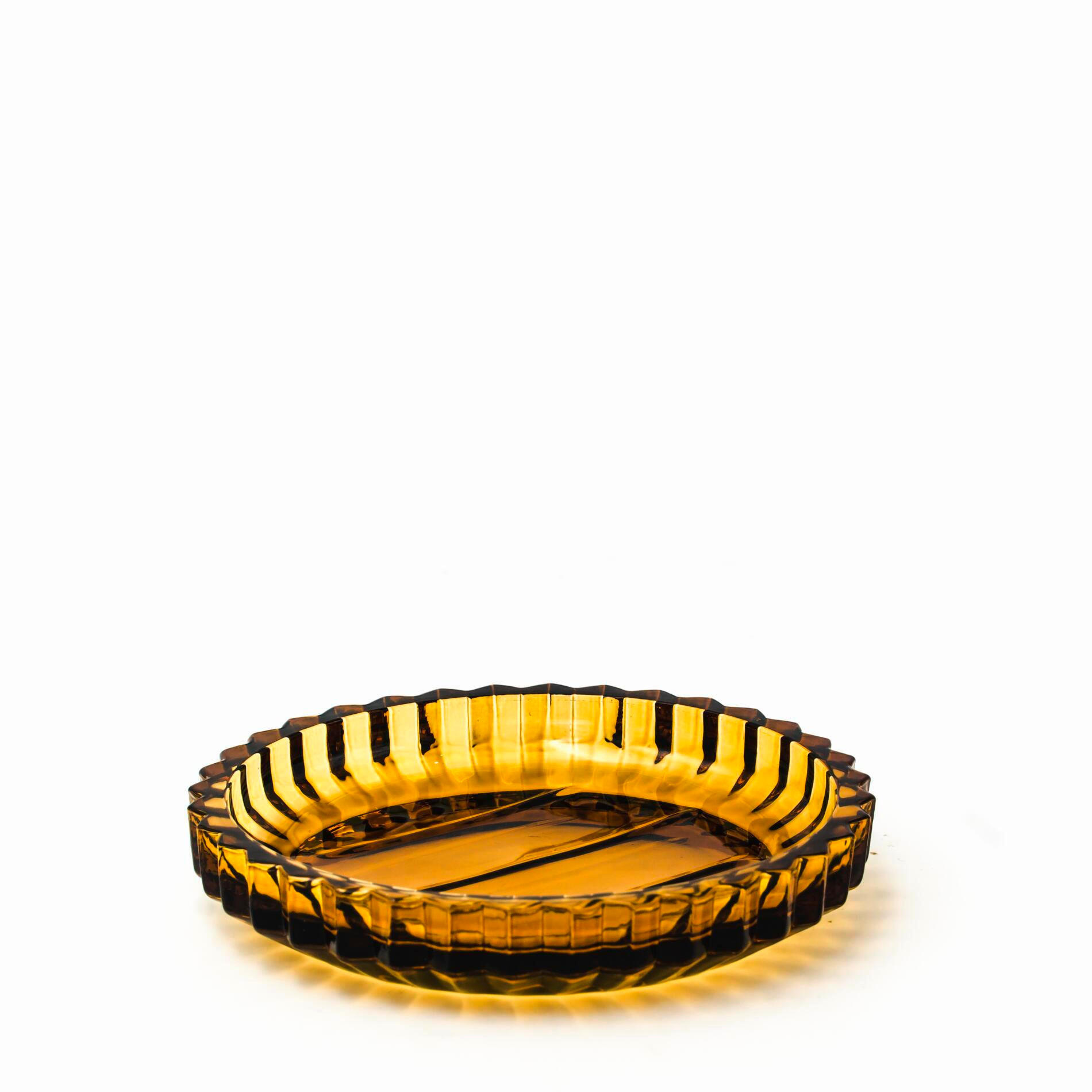 SEIFENSCHALE Glas  - Gelb, Basics, Glas (11,3/2/11,3cm) - Sadena