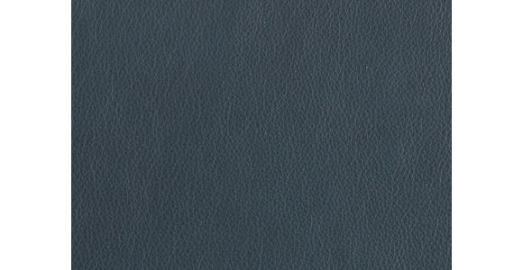 ECKSOFA  in Echtleder Dunkelblau  201/304 cm  - Schwarz/Dunkelblau, Design, Leder/Metall (201/304cm) - Belluti