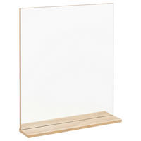 WANDSPIEGEL 60/69,5/11 cm  - Eichefarben, MODERN, Glas/Holzwerkstoff (60/69,5/11cm) - MID.YOU