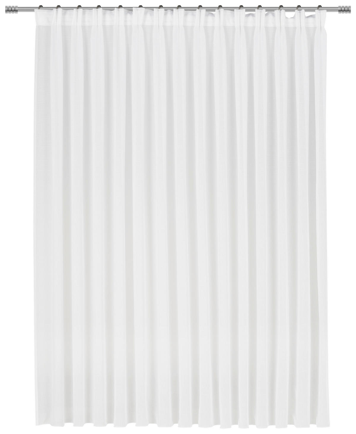 FERTIGSTORE  transparent  300/120 cm   - Weiß, Basics, Textil (300/120cm) - Esposa