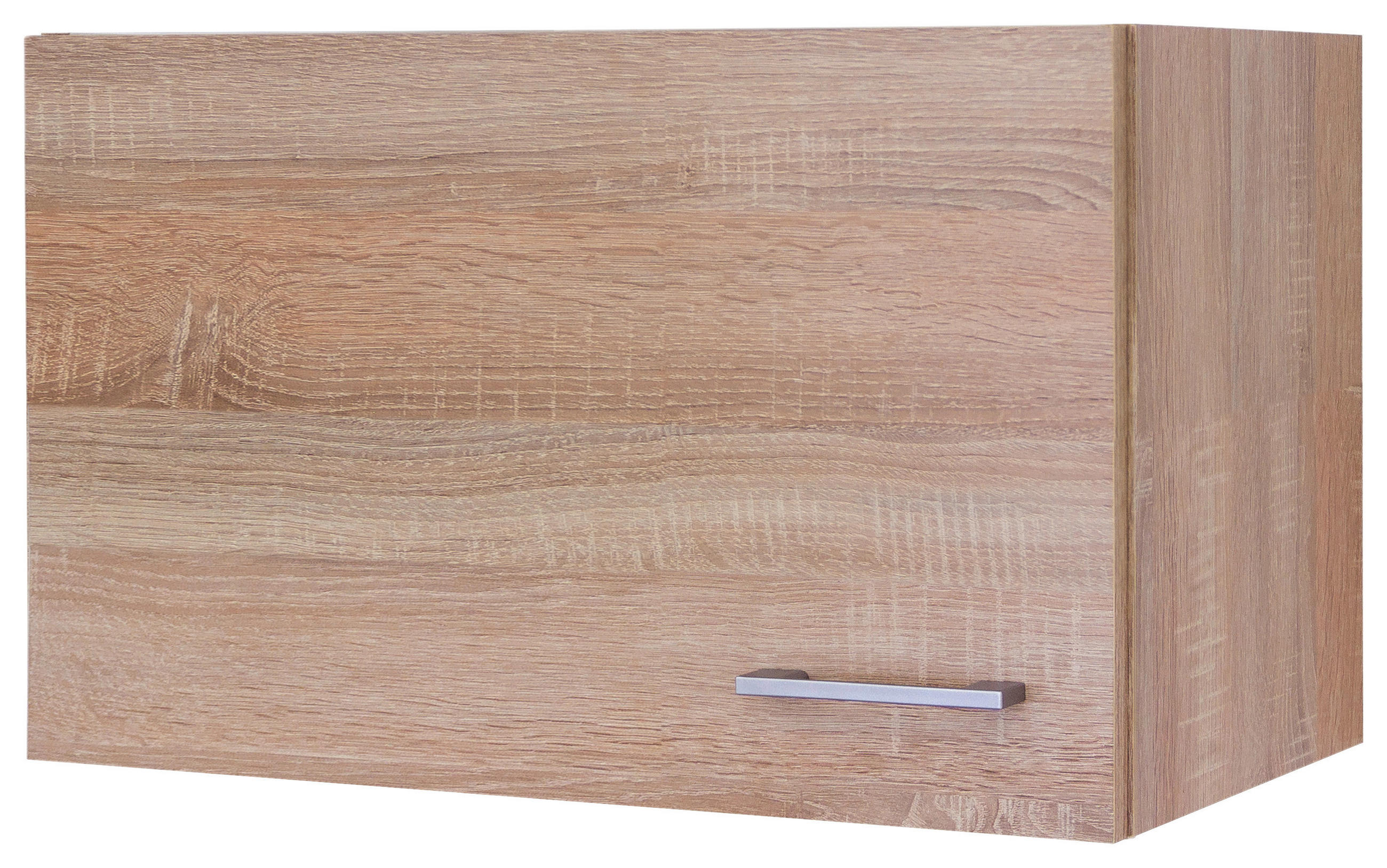 KÜCHENOBERSCHRANK 60/32/32 cm in Weiß, Sonoma Eiche - Alufarben/Weiß, KONVENTIONELL, Holzwerkstoff/Kunststoff (60/32/32cm) - FlexWell