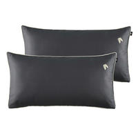 KISSENHÜLLEN-SET Marcel.Remus.Design - Palma anthrazit 40/80 cm  - Anthrazit, Design, Textil (40/80cm) - Marcel Remus