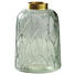 VASE 21 cm - Goldfarben/Hellgrün, LIFESTYLE, Glas/Metall (21cm) VASE 21 cm - Goldfarben/Hellgrün, LIFESTYLE, Glas/Metall (21cm)