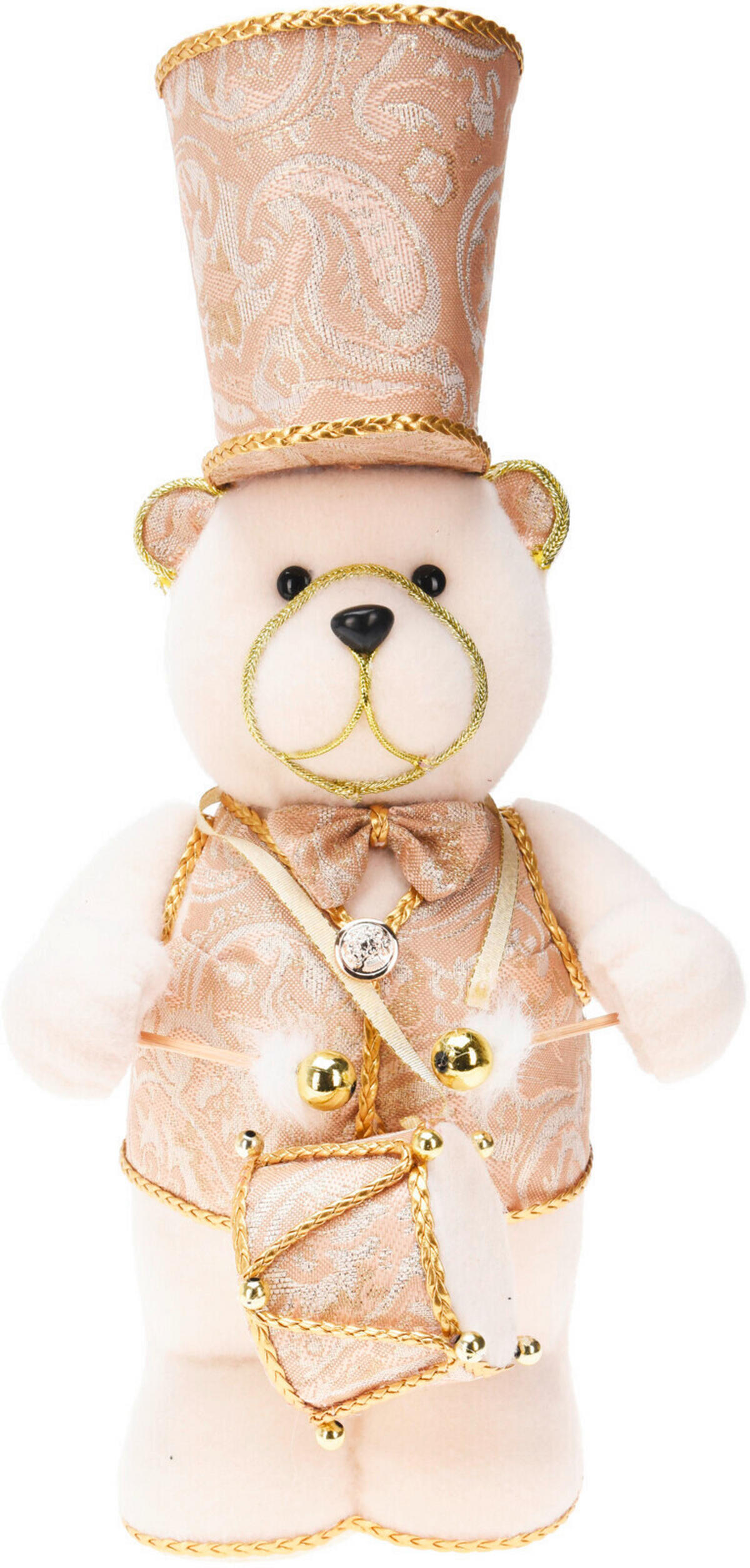 DEKORAČNÍ MEDVĚD - Basics, plast (19/14/45cm)