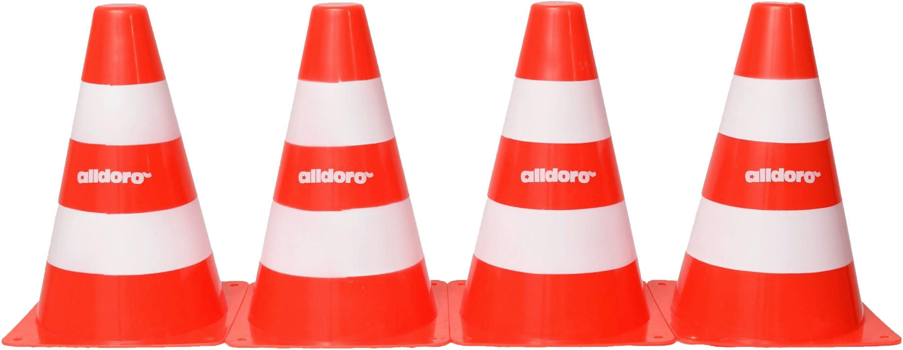PYLONE - Orange/Weiß, Basics, Kunststoff (20,5/12/12cm) - alldoro