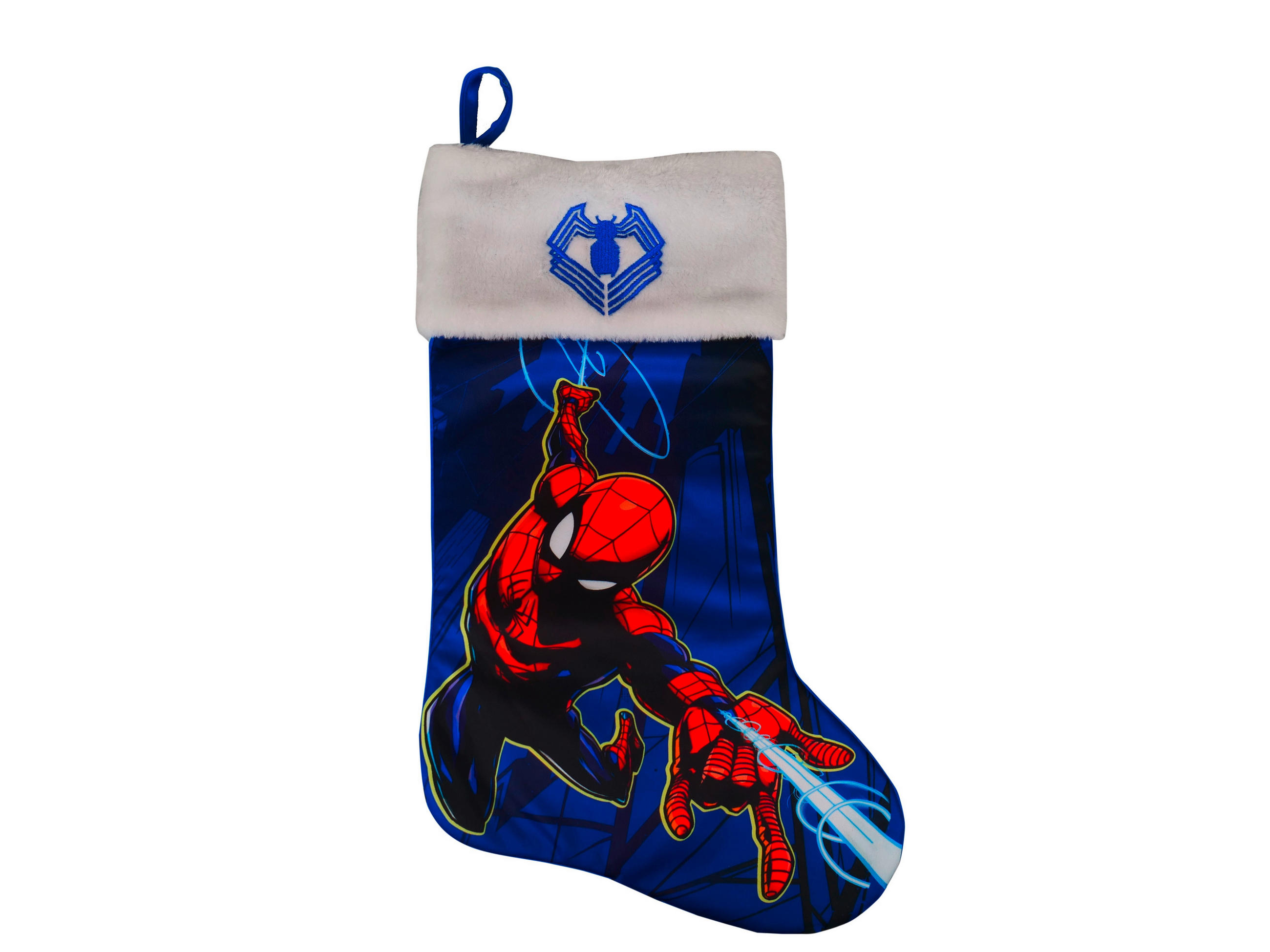 WEIHNACHTSSTRUMPF Spiderman  - Rot/Multicolor, KONVENTIONELL, Textil (43cm) - Marvel