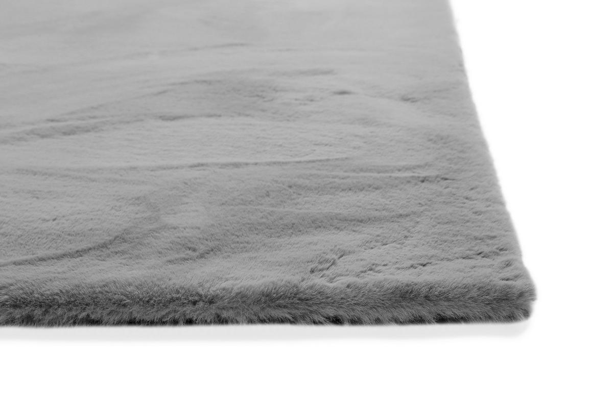 HOCHFLORTEPPICH 130/190 cm Anna Dunkelgrau  - Dunkelgrau, KONVENTIONELL, Textil (130/190cm) - WECON HOME BASIC