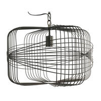 SVJETILJKA VISEĆA  - crna, Basics, metal (50/50/33cm)