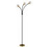 LED-STEHLEUCHTE - Klar/Goldfarben, LIFESTYLE, Glas/Metall (90/190cm) LED-STEHLEUCHTE - Klar/Goldfarben, LIFESTYLE, Glas/Metall (90/190cm)