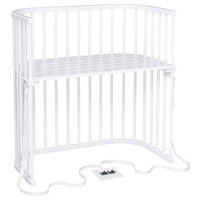 BEISTELLBETT Babybay Boxspring 94/54/96,5 cm  - Weiß, Basics, Holz (94/54/96,5cm) - Babybay
